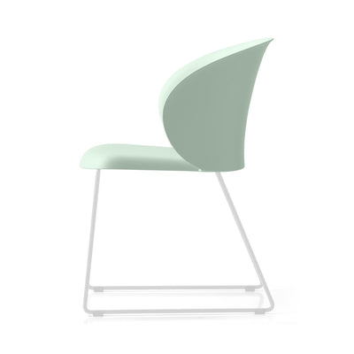 product image for tuka optic white metal chair by connubia cb213400009401500000000 39 8