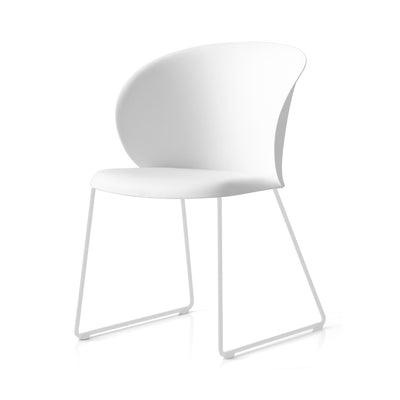 product image for tuka optic white metal chair by connubia cb213400009401500000000 29 77