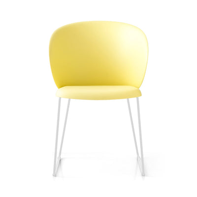 product image for tuka optic white metal chair by connubia cb213400009401500000000 26 3