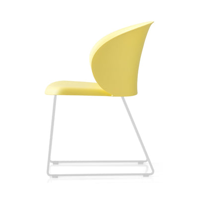 product image for tuka optic white metal chair by connubia cb213400009401500000000 27 7