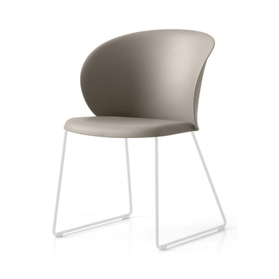 product image for tuka optic white metal chair by connubia cb213400009401500000000 33 22