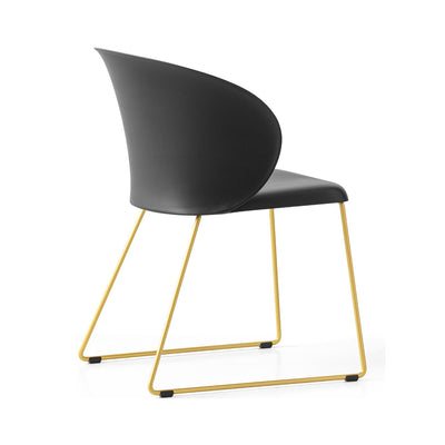 product image for tuka painted brass metal chair by connubia cb213400033l01500000000 24 61