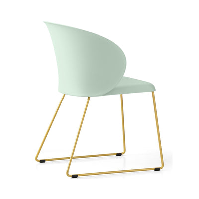 product image for tuka painted brass metal chair by connubia cb213400033l01500000000 40 89