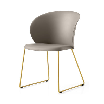 product image for tuka painted brass metal chair by connubia cb213400033l01500000000 33 93