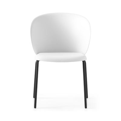 product image for tuka black metal chair by connubia cb213300001509400000000 14 15