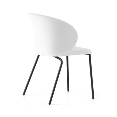 product image for tuka black metal chair by connubia cb213300001509400000000 16 52