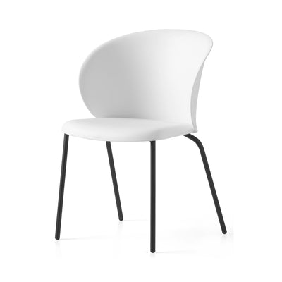 product image for tuka black metal chair by connubia cb213300001509400000000 13 57