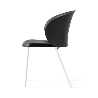 product image for tuka optic white metal chair by connubia cb213400009401500000000 3 39