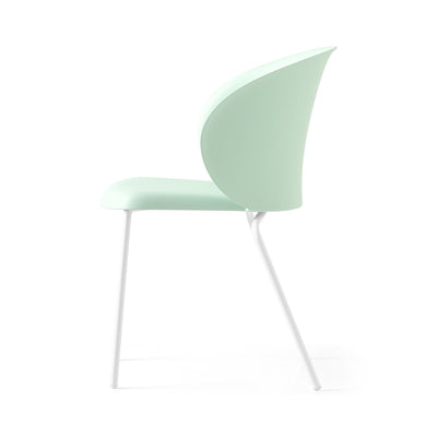 product image for tuka optic white metal chair by connubia cb213400009401500000000 19 70