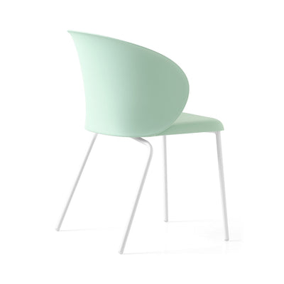 product image for tuka optic white metal chair by connubia cb213400009401500000000 20 30