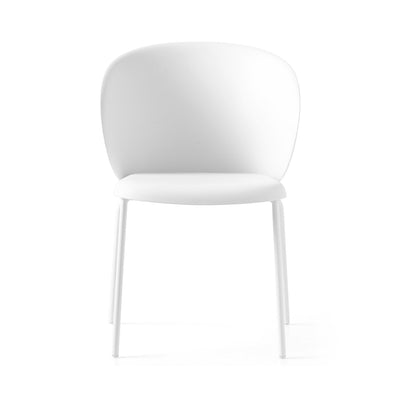 product image for tuka optic white metal chair by connubia cb213400009401500000000 10 21