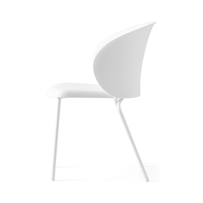 product image for tuka optic white metal chair by connubia cb213400009401500000000 11 9