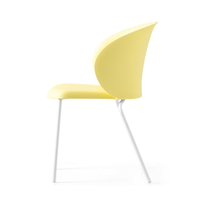 product image for tuka optic white metal chair by connubia cb213400009401500000000 7 41