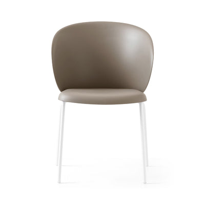 product image for tuka optic white metal chair by connubia cb213400009401500000000 14 52