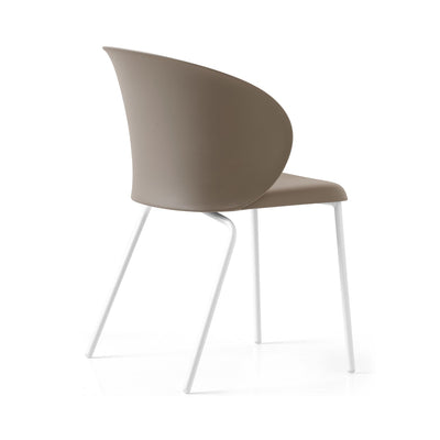 product image for tuka optic white metal chair by connubia cb213400009401500000000 16 43