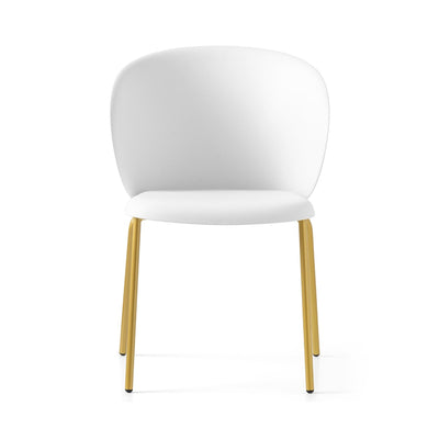 product image for tuka painted brass metal chair by connubia cb213400033l01500000000 10 18