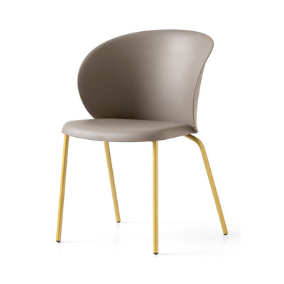 product image for tuka painted brass metal chair by connubia cb213400033l01500000000 13 62