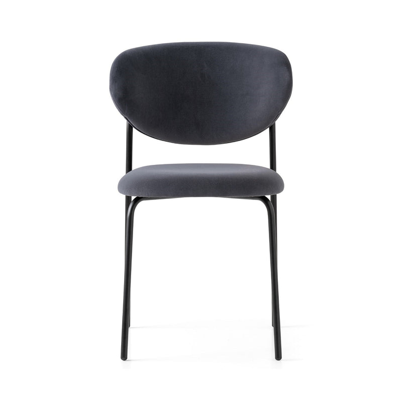 media image for cozy black metal chair by connubia cb2135000015slb00000000 22 233