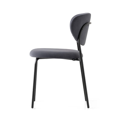 product image for cozy black metal chair by connubia cb2135000015slb00000000 23 27