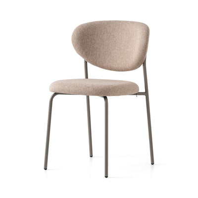 product image for cozy taupe metal chair by connubia cb2135000176slb00000000 33 70