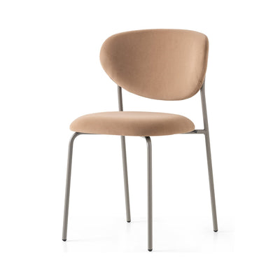 product image for cozy taupe metal chair by connubia cb2135000176slb00000000 9 96