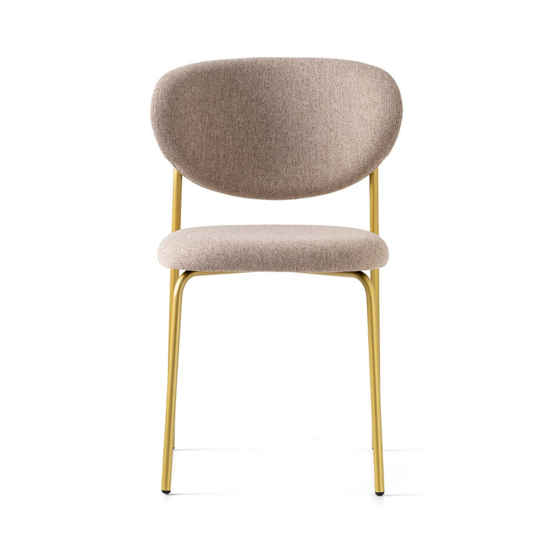 media image for cozy painted brass metal chair by connubia cb213500033lslb00000000 34 22