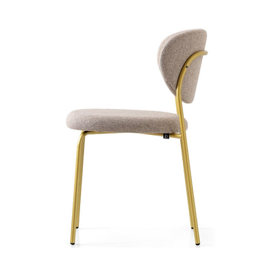 product image for cozy painted brass metal chair by connubia cb213500033lslb00000000 35 93