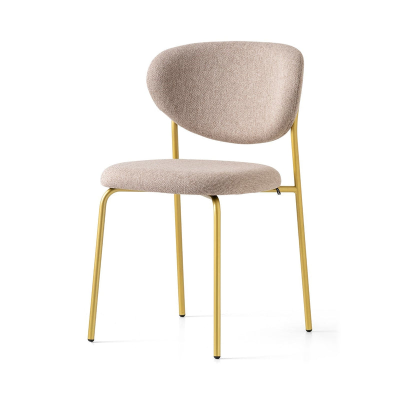 media image for cozy painted brass metal chair by connubia cb213500033lslb00000000 33 22