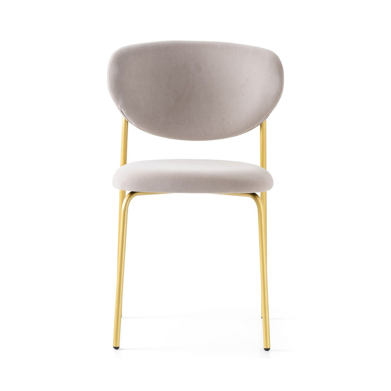 media image for cozy painted brass metal chair by connubia cb213500033lslb00000000 30 259