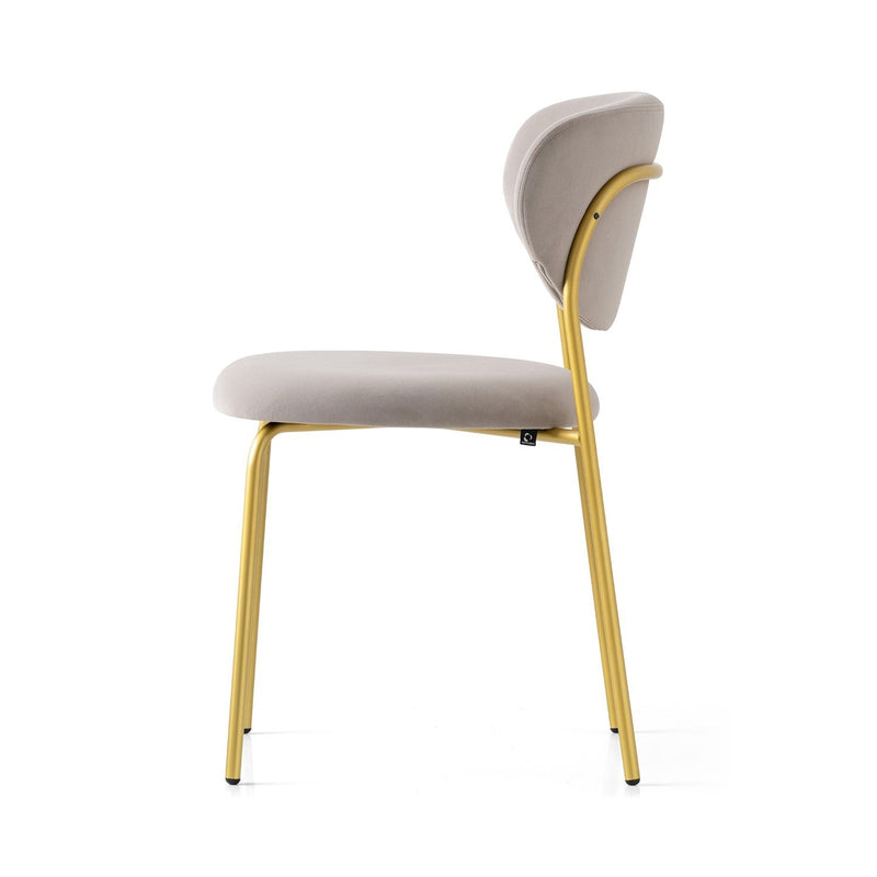 media image for cozy painted brass metal chair by connubia cb213500033lslb00000000 31 29