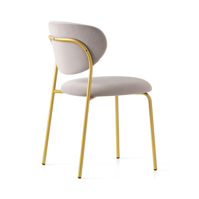 product image for cozy painted brass metal chair by connubia cb213500033lslb00000000 32 49