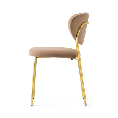 product image for cozy painted brass metal chair by connubia cb213500033lslb00000000 11 47