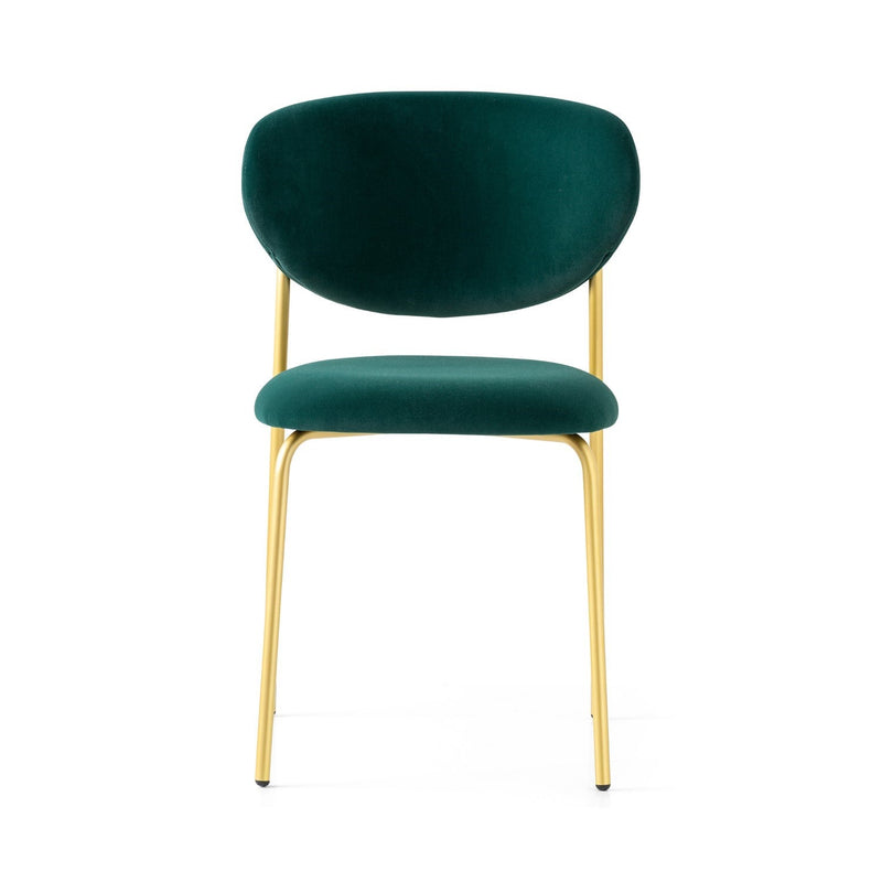 media image for cozy painted brass metal chair by connubia cb213500033lslb00000000 18 220