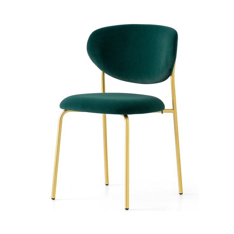 media image for cozy painted brass metal chair by connubia cb213500033lslb00000000 17 238