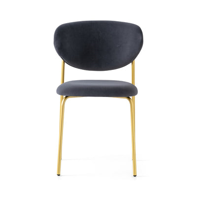 product image for cozy painted brass metal chair by connubia cb213500033lslb00000000 22 60