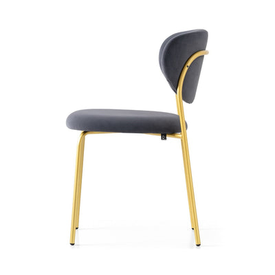 product image for cozy painted brass metal chair by connubia cb213500033lslb00000000 23 44