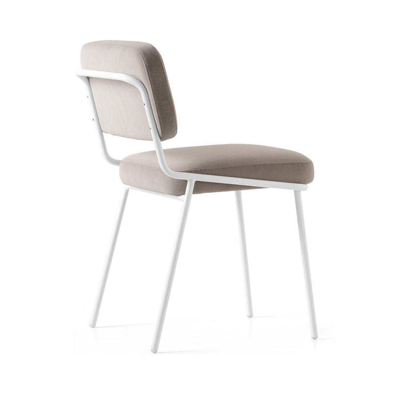 media image for sixty optic white metal chair by connubia cb2138000094slb00000000 32 290