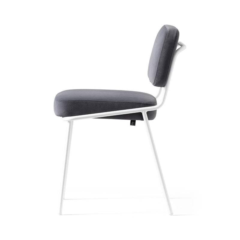 media image for sixty optic white metal chair by connubia cb2138000094slb00000000 23 286