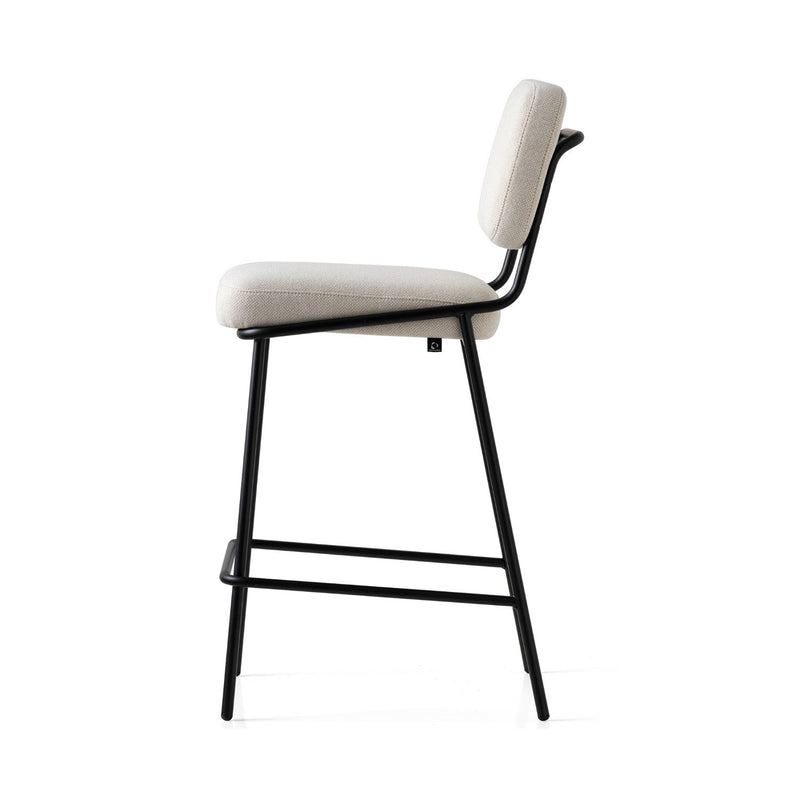 media image for sixty black metal counter stool by connubia cb2139000015slb00000000 27 284