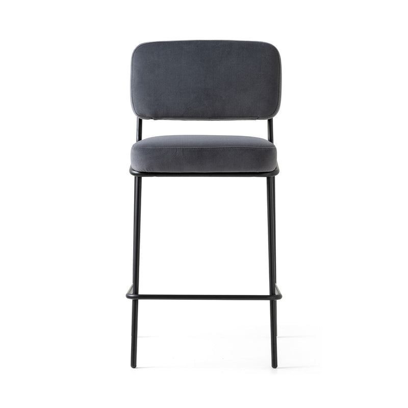 media image for sixty black metal counter stool by connubia cb2139000015slb00000000 22 218