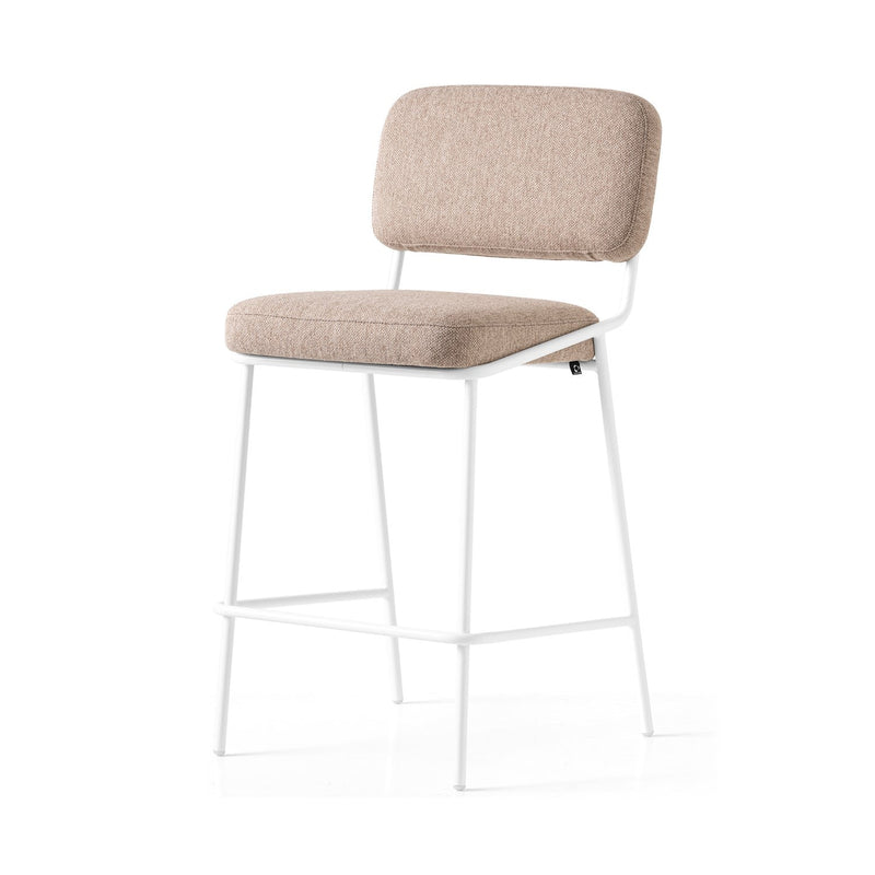 media image for sixty optic white metal counter stool by connubia cb2139000094slb00000000 33 219