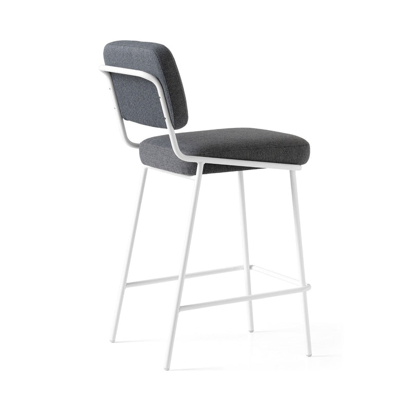 media image for sixty optic white metal counter stool by connubia cb2139000094slb00000000 4 252