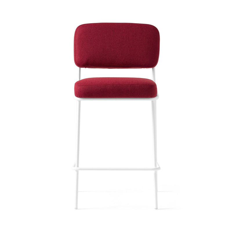 media image for sixty optic white metal counter stool by connubia cb2139000094slb00000000 6 246