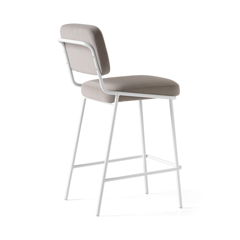 media image for sixty optic white metal counter stool by connubia cb2139000094slb00000000 32 287