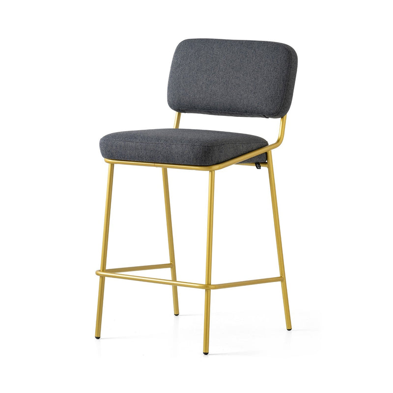 media image for sixty painted brass metal counter stool by connubia cb213900033lslb00000000 1 233