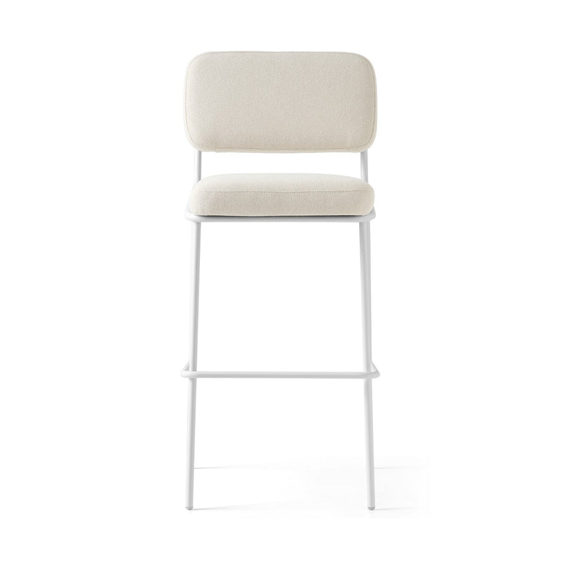 media image for sixty optic white metal bar stool by connubia cb2140000094slb00000000 26 272