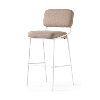 product image for sixty optic white metal bar stool by connubia cb2140000094slb00000000 33 25