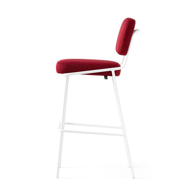 product image for sixty optic white metal bar stool by connubia cb2140000094slb00000000 7 0