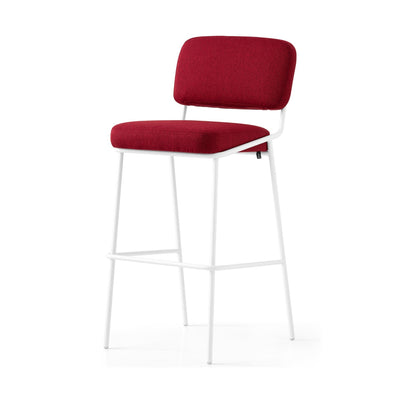 product image for sixty optic white metal bar stool by connubia cb2140000094slb00000000 5 73