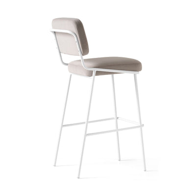 product image for sixty optic white metal bar stool by connubia cb2140000094slb00000000 32 84